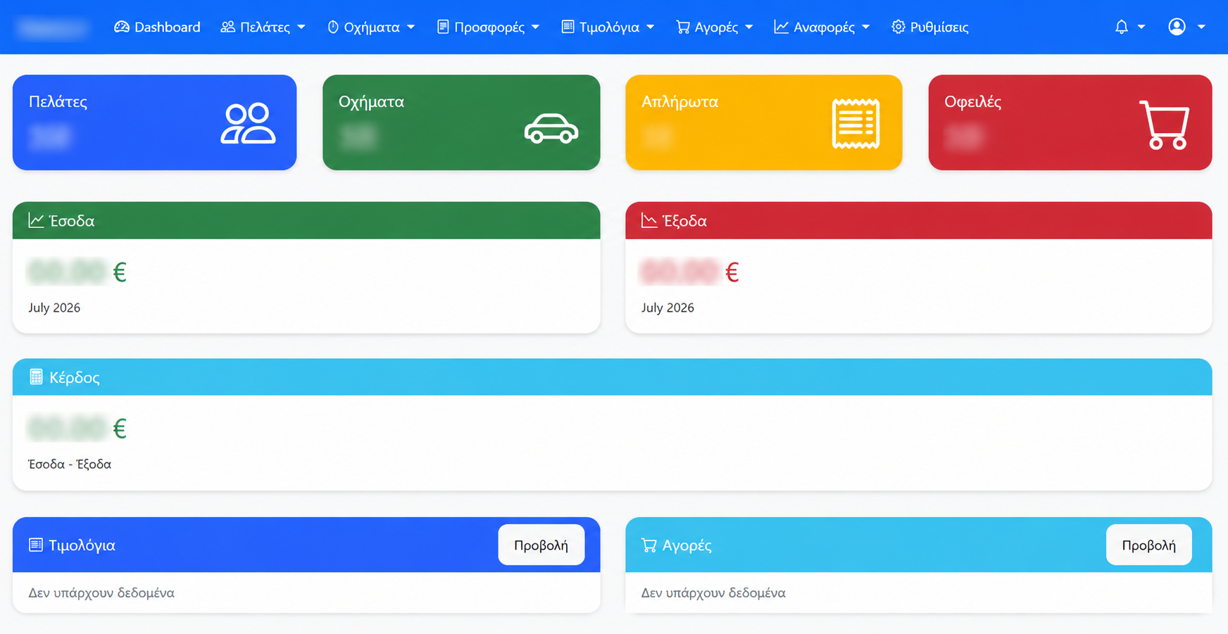 ERP Dashboard
